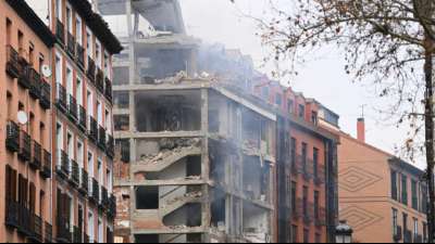 Heftige Explosion im Zentrum von Madrid