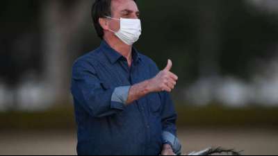 Bolsonaro erneut positiv auf neuartiges Coronavirus getestet