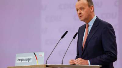 Merz empfiehlt sich CDU-Delegierten als streitbarer Vorsitzender
