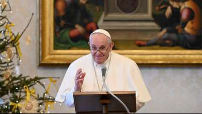 Papst Franziskus ruft zur Impfung gegen das Coronavirus auf