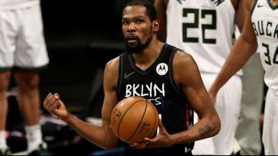 NBA: "Dauerbrenner" Durant führt Nets mit Galavorstellung zum Sieg
