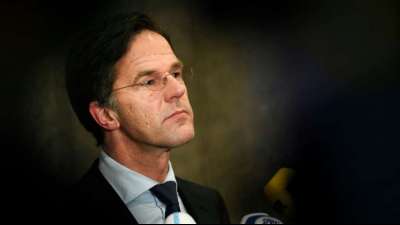 Misstrauensabstimmung gegen Rutte im Parlament gescheitert