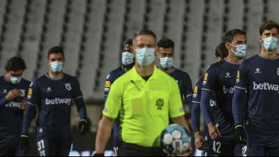Belenenses-Spieler wohl erste Omikron-F&auml;lle in Portugal