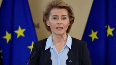 EU-Kommission räumt "Fehler" bei Wahlkampfspot von der Leyens zu Kroatien ein
