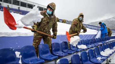 Alpine Ski-WM: Kombination der Frauen wegen Schneefalls abgesagt