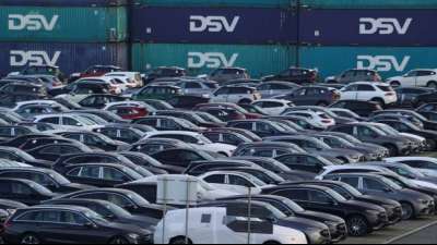 Deutschen Autoexporte im 3. Quartal um Fünftel geschrumpft