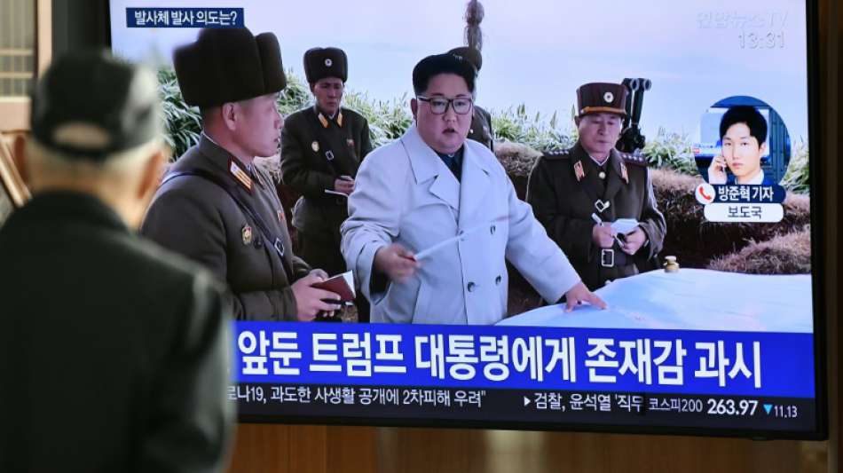 Nordkorea will erneut "Langstrecken-Artillerie" getestet haben
