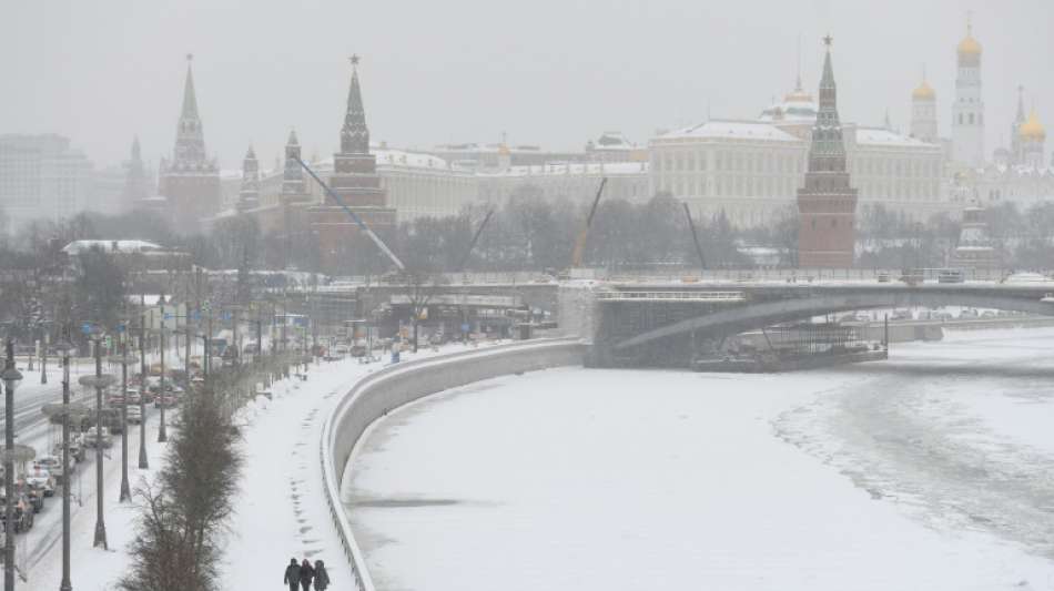 Moskau k&auml;mpft gegen "Schnee-Apokalypse"