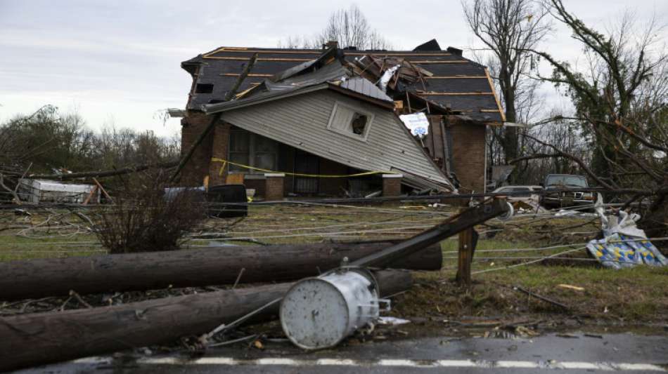 Zahl der Toten durch Tornados im US-Staat Tennessee steigt auf mindestens 25