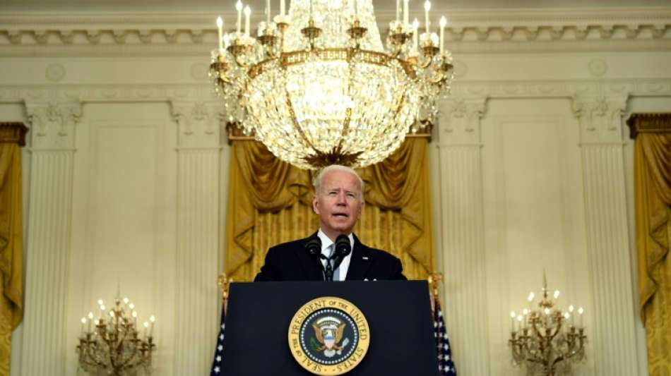 Biden verteidigt Truppenabzug nach Macht&uuml;bernahme der Taliban