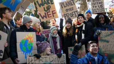 Von Klimaaktivisten geprägte Endung "for Future" ist Anglizismus des Jahres