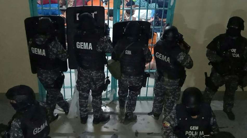 Ecuador bringt Gefängnis nach blutigen Kämpfen unter Kontrolle