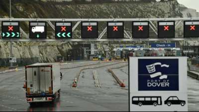 Eurostat: Handel zwischen EU und Gro&szlig;britannien im Januar eingebrochen