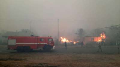 Mindestens neun Tote bei Waldbränden im Osten der Ukraine
