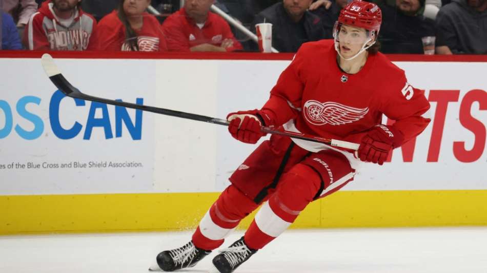 Erstes NHL-Tor: Seider schießt Detroit zum Sieg