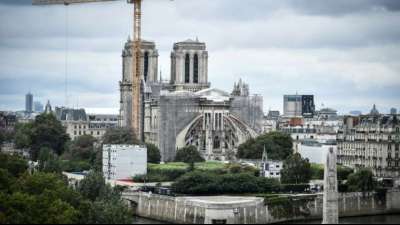 Stabilisierungsarbeiten an Kathedrale Notre Dame abgeschlossen