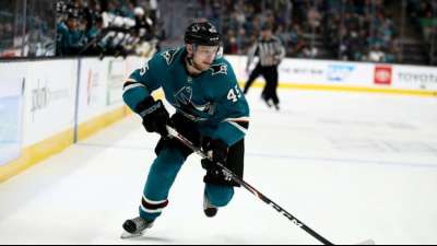 NHL: Bergmann überzeugt bei Sharks-Niederlage mit Härte