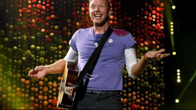Britische Band Coldplay spielt umweltfreundliche Tournee