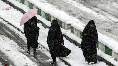 Schulen in Teheran bleiben wegen Schneefalls geschlossen