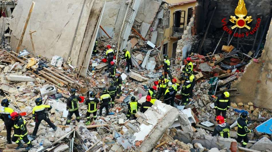 Vier weitere Leichen nach Häuserexplosion auf Sizilien geborgen