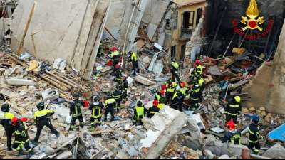 Vier weitere Leichen nach H&auml;userexplosion auf Sizilien geborgen