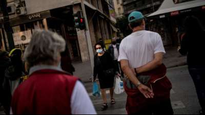 Griechische Regierung verhängt wegen Coronavirus landesweiten Teil-Lockdown