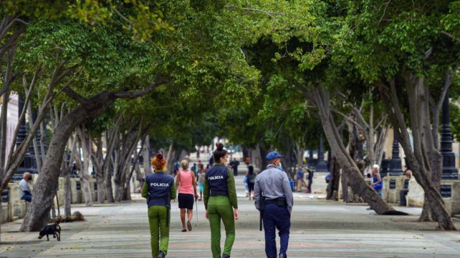 Massive Polizeipräsenz in Havanna vor geplantem Großprotest der Opposition