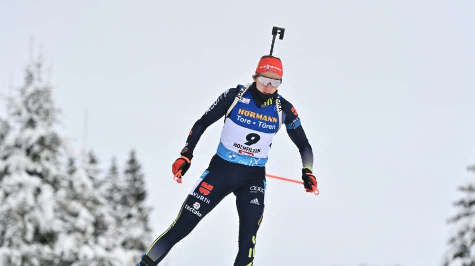 Deutsche Biathletinnen in der Staffel auf Rang vier