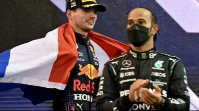 F1 - Verstappen über Hamilton: 