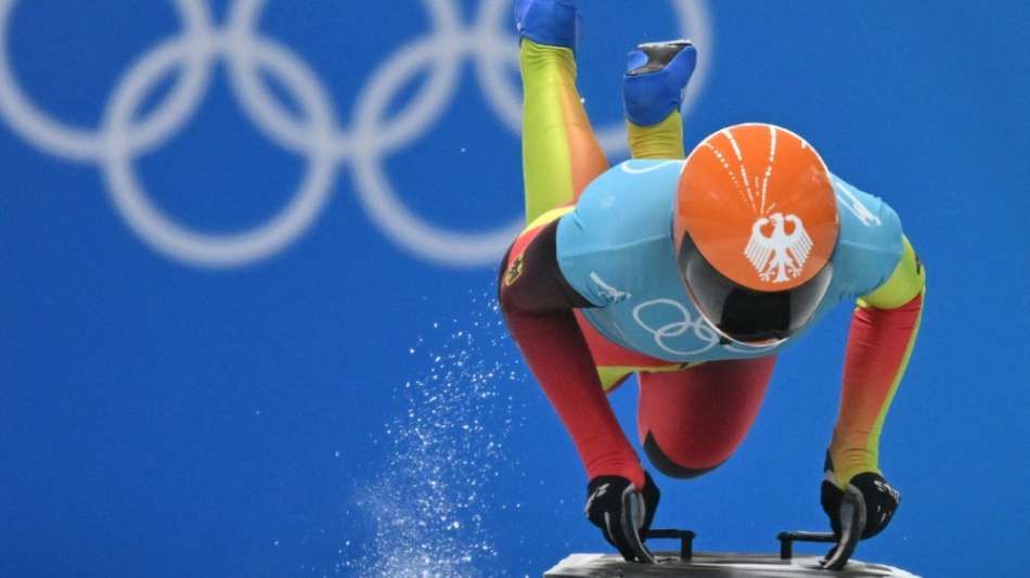 Enges Skeleton-Rennen: L&ouml;lling Vierte nach Lauf eins