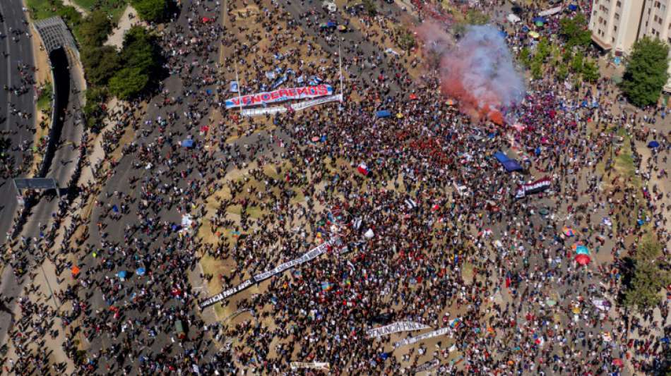 Protest-Jahrestag: Zehntausende demonstrieren in Chile für soziale Gerechtigkeit