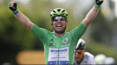 Cavendish gewinnt sechste Tour-Etappe - van der Poel weiter in Gelb