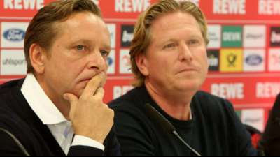1. FC K&ouml;ln: Heldt gibt Trainer Gisdol Job-Garantie f&uuml;r Mainz-Spiel