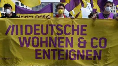 Volksentscheid "Deutsche Wohnen&Co. enteignen" in Berlin am 26. September
