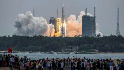 Pentagon besorgt wegen Absturz chinesischer Weltraum-Rakete