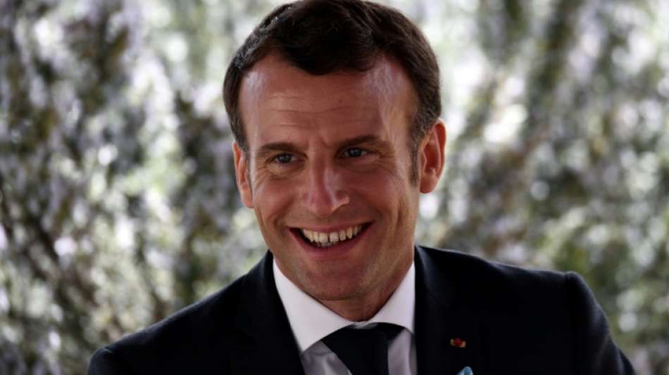 Paris: Pr&auml;sident Emmanuel Macron geht auf "Tour de France"