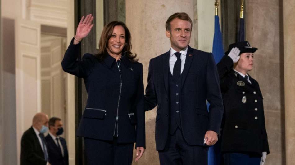 Macron und Harris geloben gute Zusammenarbeit Frankreichs und der USA