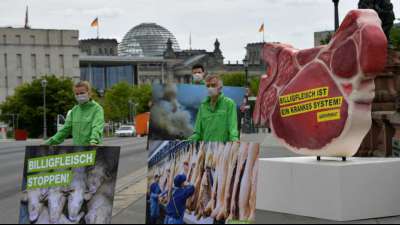 Deutschland: Tierschutzbund fordert eine Abgabe auf Fleisch 