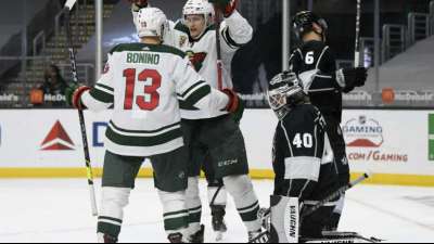 NHL: Sturm trifft bei sechstem Sieg in Serie f&uuml;r Minnesota