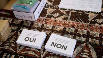 Neukaledonien: Unabh&auml;ngigkeitsbewegung und das Referendum