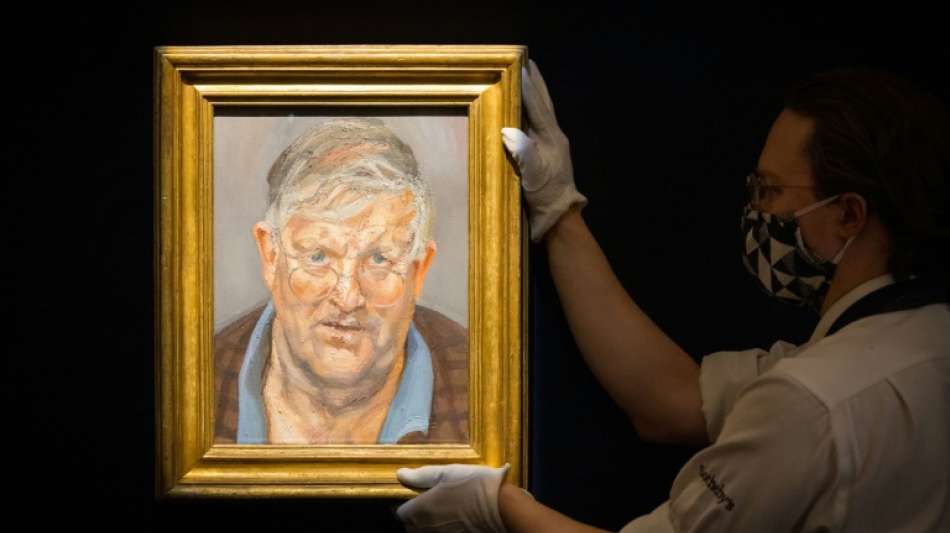 Von Lucian Freud gemaltes Hockney-Porträt für 14,9 Millionen Pfund versteigert