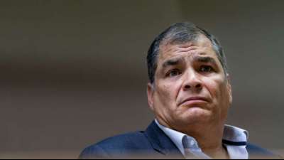 Ecuadors Ex-Präsident Correa wegen Korruption zu acht Jahren Haft verurteilt