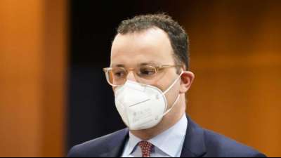 Spahn irritiert vom Verhlten der SPD im Streit um Corona-Schutzmasken