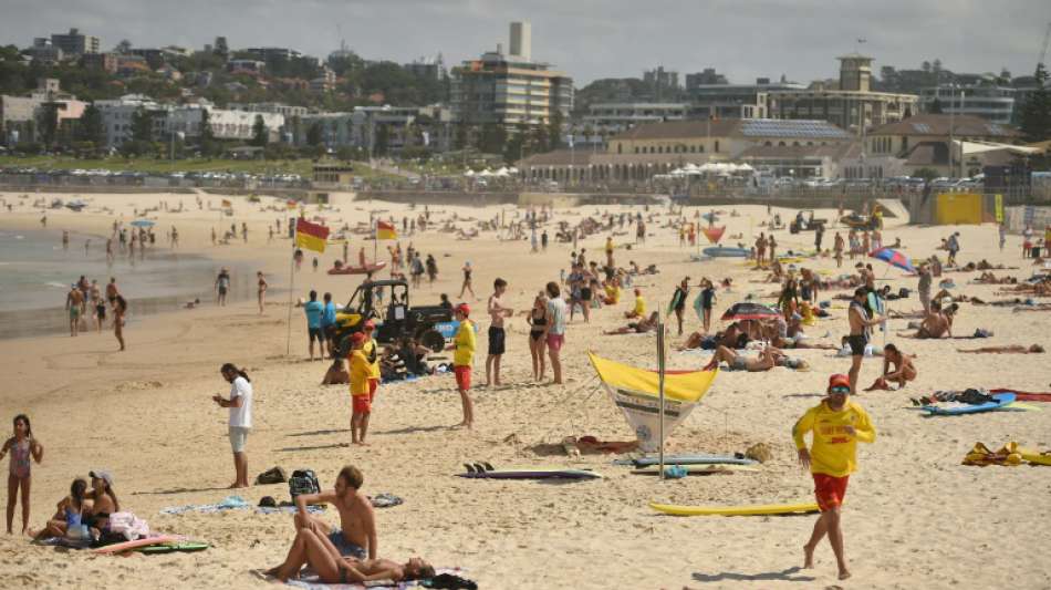 Bondi Beach in Sydney wegen Corona-Krise geschlossen