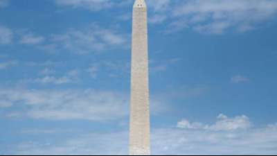 Washington Monument nach sechs Monaten wieder f&uuml;r Besucher zug&auml;nglich
