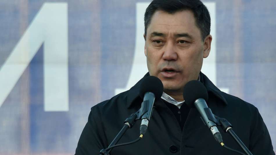 Populist Schaparow als Pr&auml;sident Kirgistans vereidigt