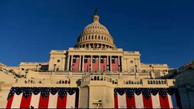 Zeremonie zur Amtseinf&uuml;hrung von neuem US-Pr&auml;sidenten Biden hat begonnen