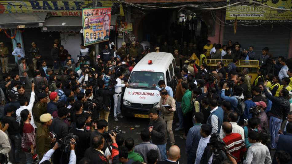 Mehr als 40 Tote durch Brand in Fabrik in Neu Delhi