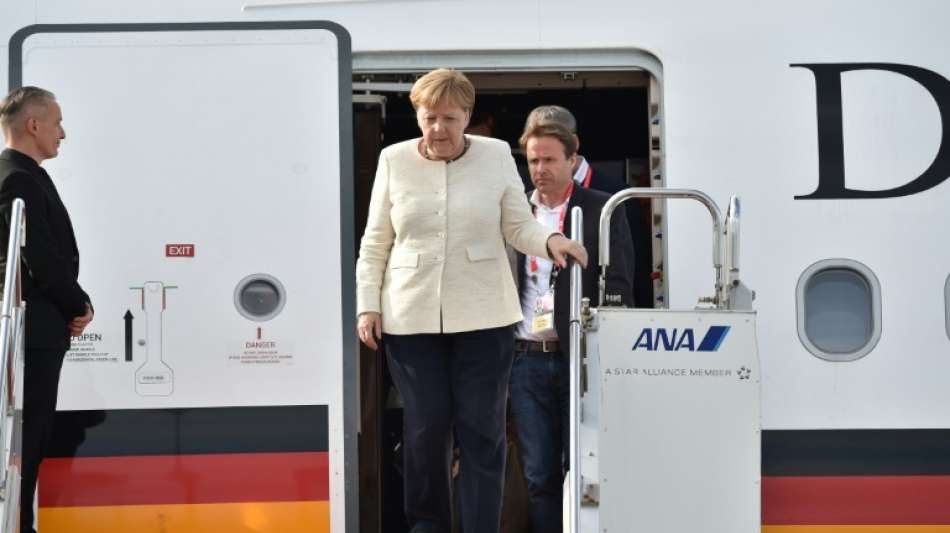 Kanzlerin Merkel zu G20-Gipfel in Osaka (Japan) eingetroffen