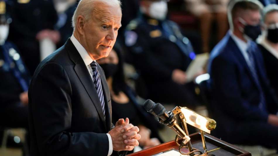 Biden h&auml;lt anl&auml;sslich seiner ersten einhundert Tage im Amt Rede vor US-Kongress